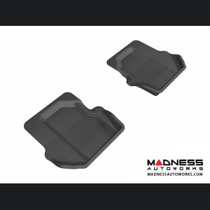 Porsche 911 Floor Mats (Set of 2) - Rear - Black by 3D MAXpider